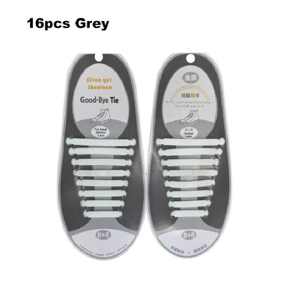 

No Tie Shoelaces Waterproof Elastic Silicone Tieless Shoe Lace for Athletic Running Multicolor for Sneaker Boots Board Casual Shoe