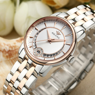 

Gedi GEID trend personality oval dial waterproof quartz casual fashion fine chain watch