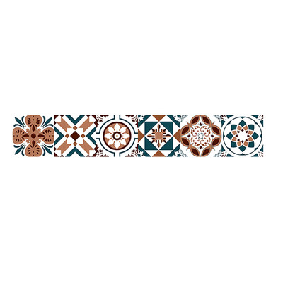 

〖Follure〗20x500cm Adhesive Tile Art metope Wall Decal Sticker DIY Kitchen Bathroom Decor