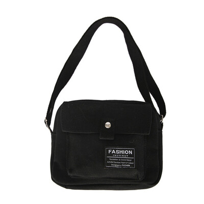 

Women Shoulder Bag Personality Rivet Letters Handbags Flap Fashion Canvas Phone Bag Crossobdy Bags Adjustable Straps