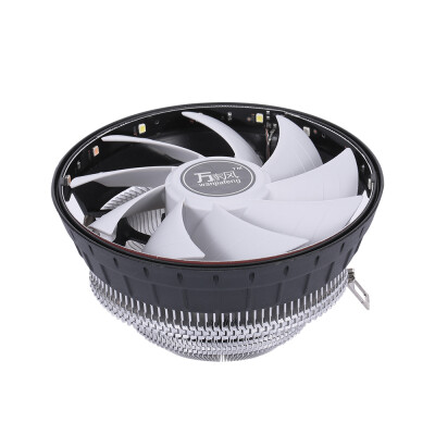 

Hydraulic CPU Cooler Heatpipe Fans Quiet Heatsink Radiator for Intel 1156 1155 1151 AMD LED Light