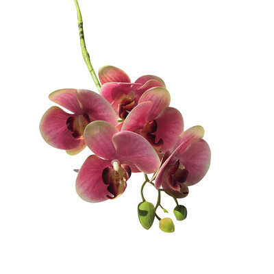 

1Pc Artificial Flower Butterfly Orchid DIY Stage Party Festival Office Decor
