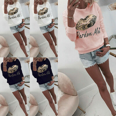 

Women Hoodie Crop Top Long Sleeve Sweatshirt Cropped Jumper Sweater Pullover