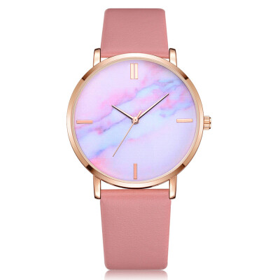 

Lvpai Fashion Unisex Watches Women Fire cloud Casual Leather Hour Quartz Analog Wrist Watches Clock Relogio Feminino 533