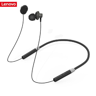 

Lenovo Bluetooth Headphones IPX5 Waterproof Wireless Sport Earphones Rechargeable Sweatproof Earbuds wMic Noise Cancelling Headse