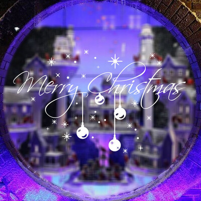 

Tailored Christmas Decoration Decal Window Stickers Home Decor