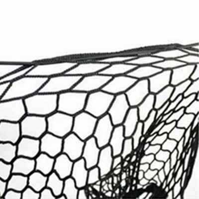 

Universal Double Layers Nylon Trunk Storage Net Organizer Elastic Mesh Luggage Rear Storage Bag Black