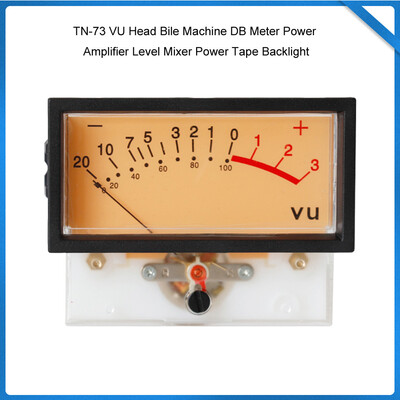 

〖Follure〗TN-73 VU Head Bile Machine DB Meter Power Amplifier Level Mixer Power Tape Backl