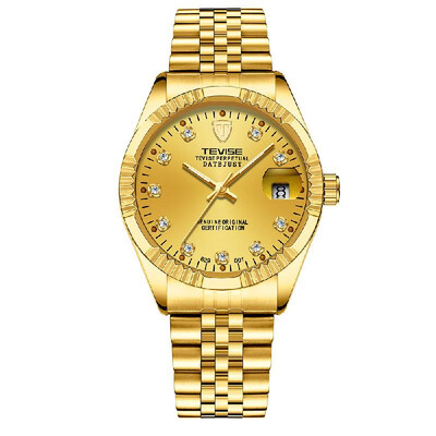 

TEVISE Men Brand Watch Fashion Luxury Wristwatch Waterproof Semi-automatic Mechanical Watch Luminous Sport Casual Watches