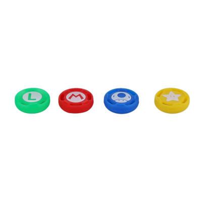 

4pcs Silicone Joystick Cap Analog Stick Button Caps for Nintend Switch PRO