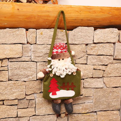 

Tailored Christmas Doll Portable Apple Bag Childrens Candy Bag Santa Claus Gift Bag