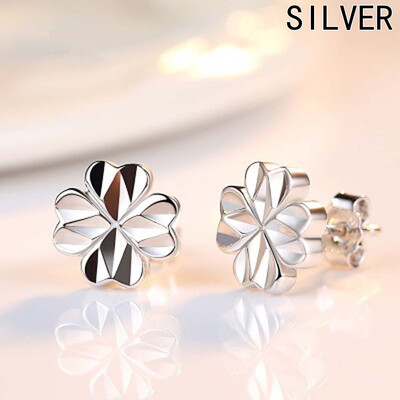 

Earrings Small Earrings Ear Buckle Ladies Temperament Earrings Clover
