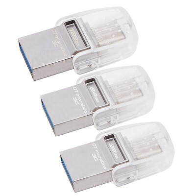 

Kingston DataTraveler microDuo 3C 64GB USB31 Type-C OTG Dual Flash Drive Pen Drive Memory Stick for New MacBook 12"for 2016 MacB