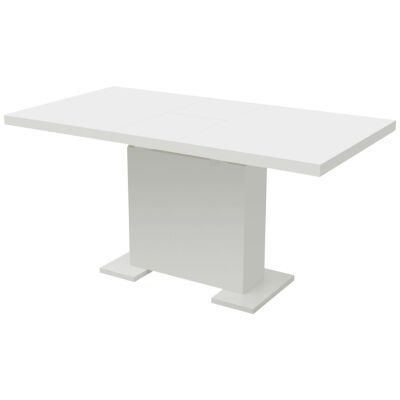 

Extendable Dining Table High Gloss White