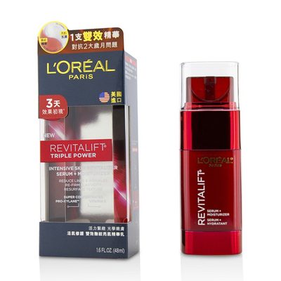 

LOREAL - New Revitalift Triple Power Intensive Skin Revitalizer Serum Moisturizer 48ml16oz
