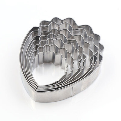 

7Pcs Peony Flower Cookie Cutter Cake Mold Decorating Fondant Bread Baking Tool