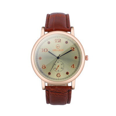 

Gobestart Zhou Lianfa Quartz Movement Fashion Mens Simple Watch