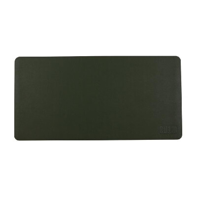 

BUBM PU Leather Protector Pad Mouse Pad Desk Writing Waterproof Anti-oil for Office&Home Green&Grey