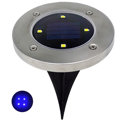 

Gobestart Solar 4 LED Outdoor Path Light Spot Lamp Yard Garden Lawn Landscape Waterproof