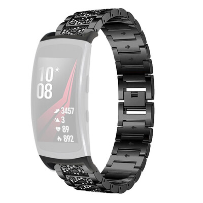 

〖Follure〗Set in Drill Bracelet Smart Watch Band Strap For Samsung Gear Fit 2 Fit 2Pro