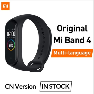 

New 2019 original millet rice with 4 smart color screen bracelet heart rate fitness Bluetooth 50 swimming waterproof