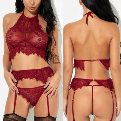 

Womens Lace Sexy-Lingerie Nightwear Underwear G-string Babydoll Sleepwear Dress