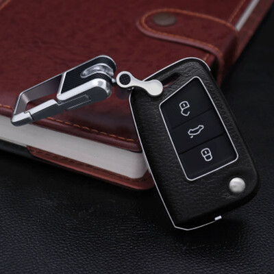 

Boutique Car Key Case Keychain For Volkswagen Tiguan LTouran LTouranLamandoGolf 6Sportsvan Car Key Cover Shell