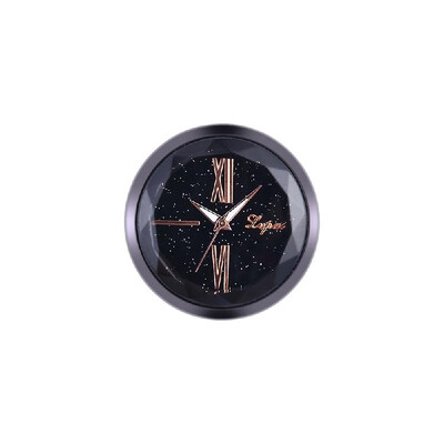 

Mini Fine Metal Electronic Clock Simple Dial Car Interior Decoration Paste Study Convenience