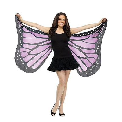 

Nomeni Soft Fabric Butterfly Wings Fairy Ladies Nymph Pixie Costume Accessory