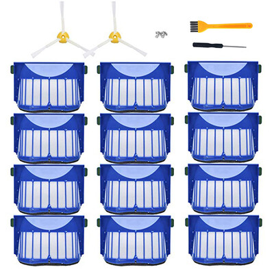 

Side Brushes Screws Vacuum Cleaner Kit For iRobot Roomba 600 500 Series