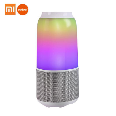 

Xiaomi Velev V03 RGB Speaker BT Wireless Stereo Soundbox LED Lamp Colorful Night Light Smart Music Player Audio Portable Loudspeak