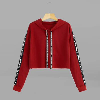 

Starmoon Fashion Women Long Sleeve Sweatshirt Hoodie Letter Print Pullover Top Blouse