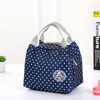 

2018 New Style Fashion Arrival Portable Insulated Waterproof Zipper Lunch Carry Warm Tote Storage Lunch Bag