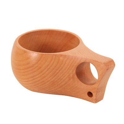 

Siaonvr New Wooden Cup Log Color Handmade Natural Wood Coffee Tea Beer Juice Milk Mug