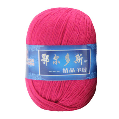 

Gobestart 1pc Soft Cashmere Yarn Hand-knitted Mongolian Woolen DIY Weave Thread