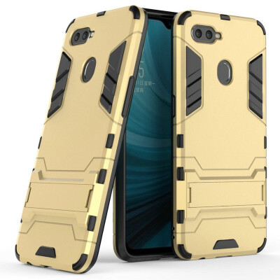 

for Oppo A7 WIERSS Shockproof Hard Phone Case for Oppo A7 for Oppo A3s Armor Case Back Cover Fundas Capa Coque