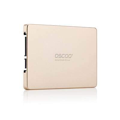 

OSCOO Solid State Disk SATA III 512GB 25inch SSD for PC Laptop Desktop Gold
