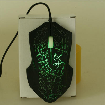 

2018 New Buttons 2 Colors LED Optical USB Wired Mouse Gamer Mice Computer Mause Mouse Gaming Mouse For Pro Gamer