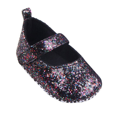 

Baby Infant Girls Soft Sole Toddler Sequins Princess Mary Jane Shoes Prewalker Baby Walking Shoes