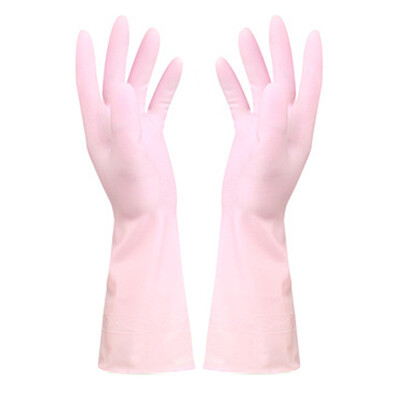 

〖Follure〗Waterproof Rubber Cleaning Gloves Dish Washing Kitchen Housework Multi Purpose