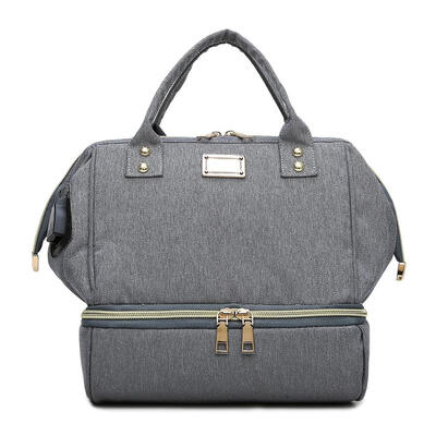 

Mummy Maternity Nappy Shoulder Handbags Large Capacity USB Nursing Backpack