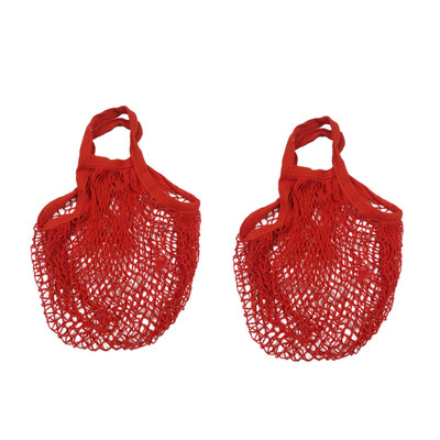 

Toponeto Mesh Net Turtle Bag String Shopping Bag Reusable Fruit Storage Handbag Totes New