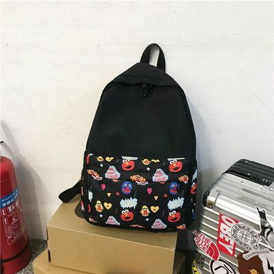 

Insfeng schoolbag female Korean version high school backpack college students antique feeling junior high school girls campus shou