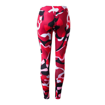 

Summer High Quality Fashion Women Camouflage Pencil Pants Pockets Bottom Straight Long Pants