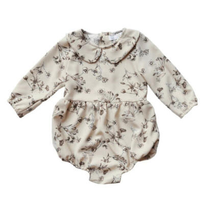 

Newborn Baby Girl Clothes Floral Long Sleeve Romper Jumpsuit Bodysuit Outfits