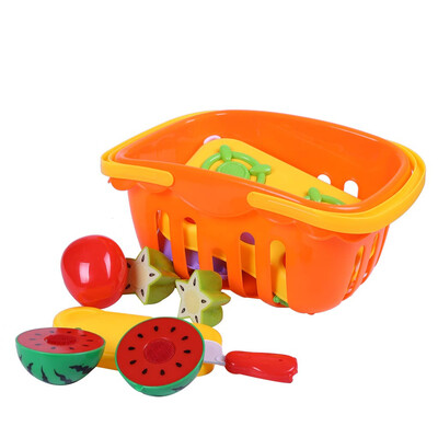 

YIWULAChildren Plastic Fruit Vegetables Cutting Toys Set Educational Toy For Kids Gift