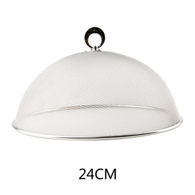 

Household Food Cover Stainless Steel Mesh Food Covers Protecting Food Anti Fly Mosquito Food Dish Cover Kitchen Accessories