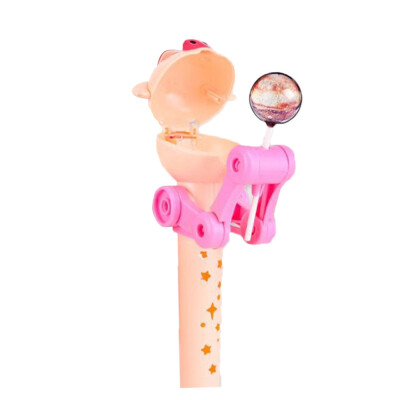 

Siaonvr Creative Lollipops Artifact Funny Eating lollipop Robot Holder Stand Gifts Toy