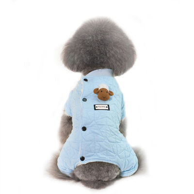 

Dog Sleep Coat Pet Warm Coats Little Sheep Decoration for Small Medium Dogs Keep Warm Autumn Winter