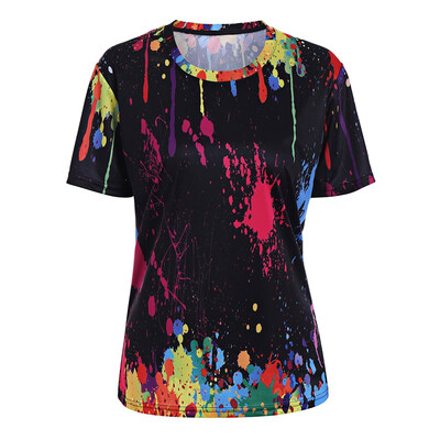 

Splatter Paint Printed Tee